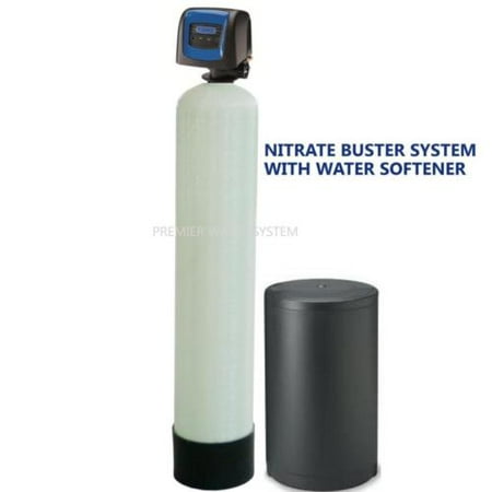 - PREMIER WATER SOFTENER NITRATE REDUCTION SYSTEM 1.5 ft3 FLECK 5800 METER VALVE