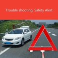thumbnail image 3 of Warning Triangle,reflective Warning Road Safety Triangle Kit, Pack Of 3, 3 of 5