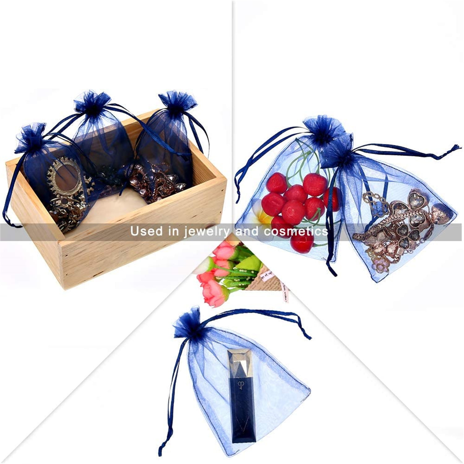 20 Pcs Microfiber Drawstring Pouch 2.7x2.9 Bonded Leather Luxury Small  Drawstring Jewelry Bags Blue Rectangle Gift Packaging Bags for Wedding  Candy Gift Storage Packaging 