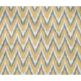 thumbnail image 4 of oneOone Cotton Flex Fabric Chevron Ikat Print Fabric By Yard 40 Inch Wide, 4 of 4