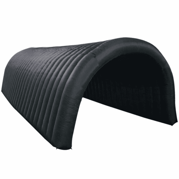 Outdoor Inflatable Tunnel Sport Tunnel Entrance Inflatable Tent for Event(Black)