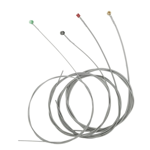 Accesorios de guitarra, 4 piezas de cuerdas para bajo eléctrico Cuerdas para bajo Cuerdas para bajo eléctrico Rendimiento confiable