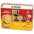 thumbnail image 4 of RITZ Cheese Sandwich Crackers, Lunch Snacks, 8 Snack Packs (6 Crackers Per Pack)-3  pack-with Bowl, 4 of 10