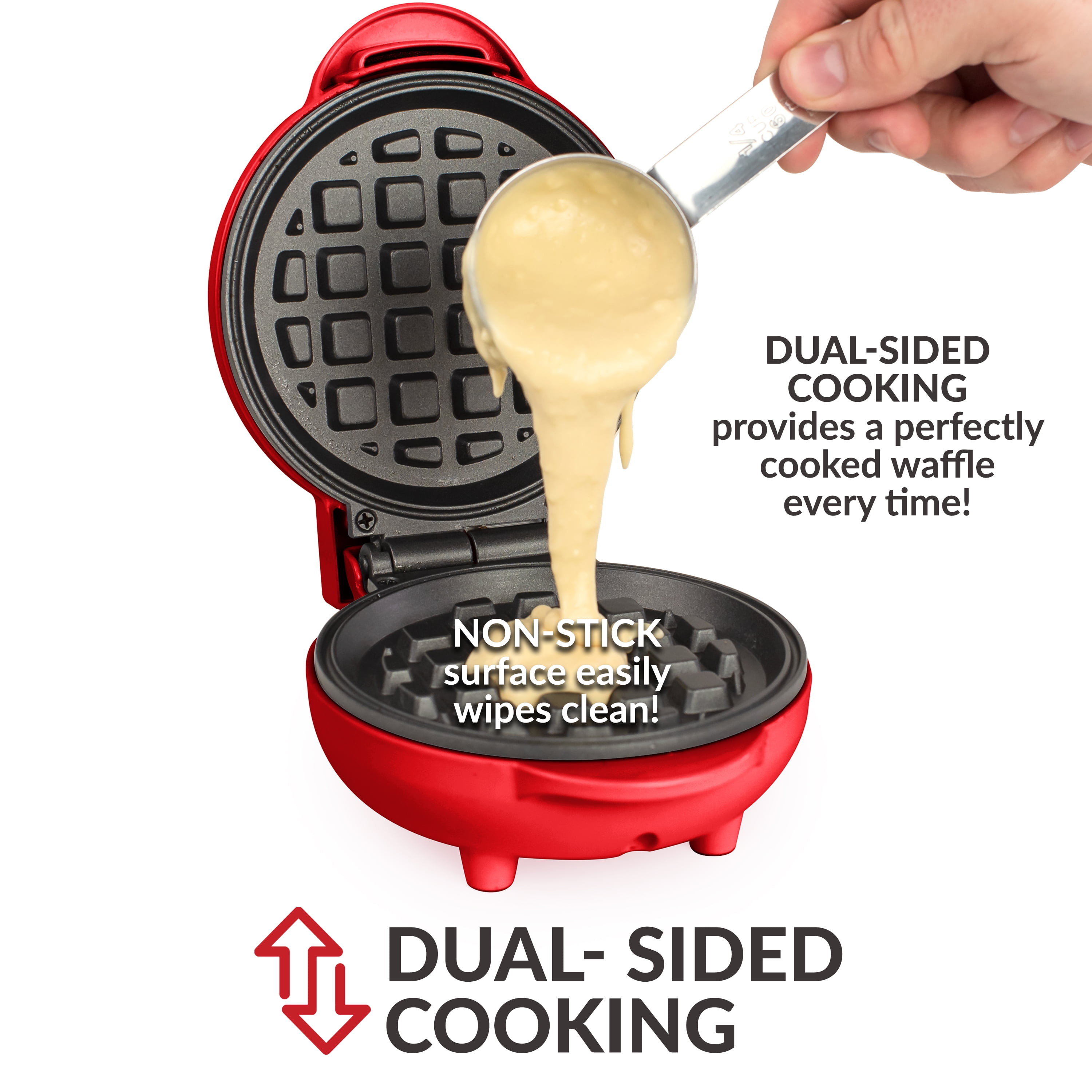 Nostalgia MyMini Personal electric waffle maker compact size 5 inch no -  appliances - by owner - sale - craigslist