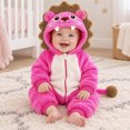 thumbnail image 5 of MEZZALL Boys Girls Jumpsuit Long Sleeve Cartoon Hood Romper Clothes Zip Up Onesie One-Pieces, 5 of 7
