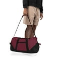 thumbnail image 5 of DALIX 21" Large Duffle Bag with Adjustable Strap in Maroon 24 Pack, 5 of 7