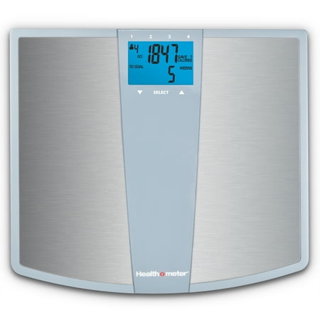 Health O Meter Body Fat Bath Scale With Daily Caloric Intake Health O Meter Body Fat Bath Scale With Daily Caloric Intake Technology Stainless Steel