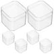 thumbnail image 2 of 6 cajas de plástico transparente para regalos, para dulces, macarrones, cupcakes, chocolate, dulces, jabones, embalaje individual para bodas, cumpleaños y fiestas de Navidad, 2 of 7