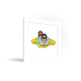 thumbnail image 3 of Gallery Pops Saturday Night Live - Ambiguously Gay Duo Flight Graphic Wall Art, White Framed Version, 12" x 12", 3 of 5