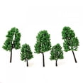 thumbnail image 1 of 16 Piezas de árboles de Pino de Bosque Modelo de Tren para Diseño de Paisaje de Escala 6-10cm Zulema Juguetes, 1 of 6