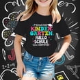 thumbnail image 2 of Boys T Shirt Shirts Tschüss Kindergarten Hello School I Come First Day At School Nursery Graduation Birthday Boy Shirt Clothes, 2 of 4