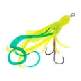 thumbnail image 3 of Señuelo de calamar para pesca de calamar, accesorio para principiantes, versátil, portátil, vívido, herramienta de pesca realista para , adultos, Verde fluorescente, 3 of 8