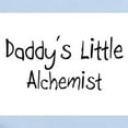 thumbnail image 2 of CafePress - Daddy's Little Alchemist Infant Bodysuit - Baby Light Bodysuit, Size Newborn - 24 Months, 2 of 4