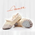 thumbnail image 4 of Ballet Shoes Split Sole Nonslip Soft Dancing Shoes Gymnastic Slippers for Girls, 4 of 10