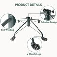 thumbnail image 2 of Soporte para árbol de Navidad ELFJOY Iron Metal de 25,6 cm con ruedas, 2 of 12