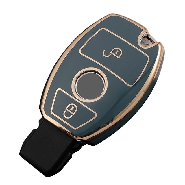 TPU Car Key Protective Case Cover Soft TPU Car 2Button Key Cover Fob Case For Mercedes For Benz For GLK For GLA W176