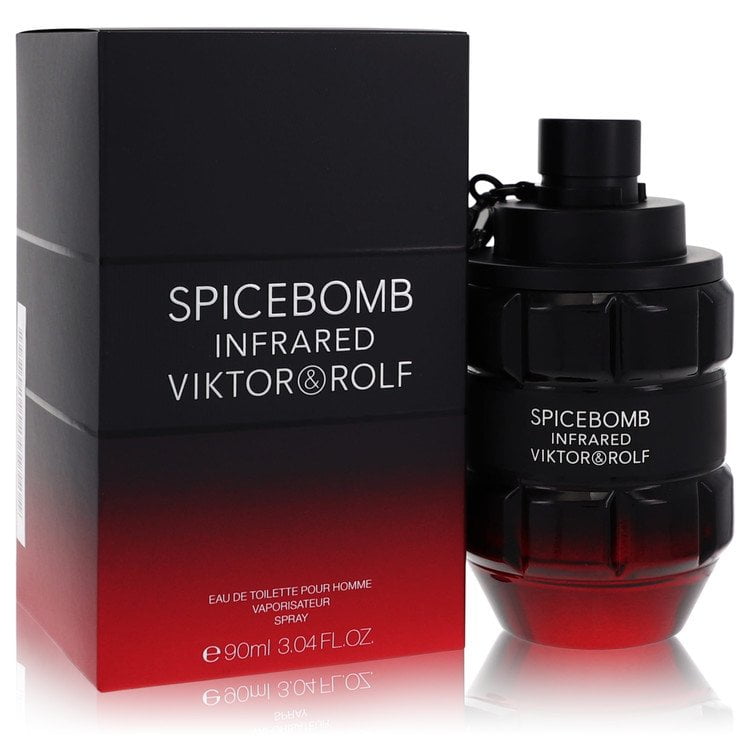 Spicebomb Infrared Eau de Toilette Spray by Viktor & Rolf - 3 oz