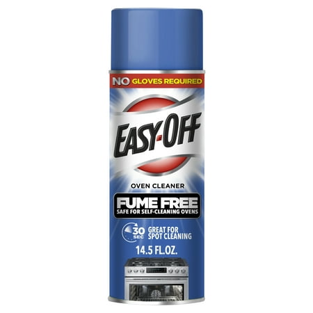 EASY-OFF Fume Free Oven Cleaner Spray, Lemon 14.5 oz, Removes Grease