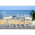 thumbnail image 2 of Safavieh Pate 3 Piece Outdoor Bistro Set w/ Cushion and Accent Pillow, 2 of 4