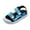 Sky Blue_1, variant on Godom Little Girl Sandals Summer Outdoor Beach Sports Closed-Toe Sandal for Toddler Little Big Kid