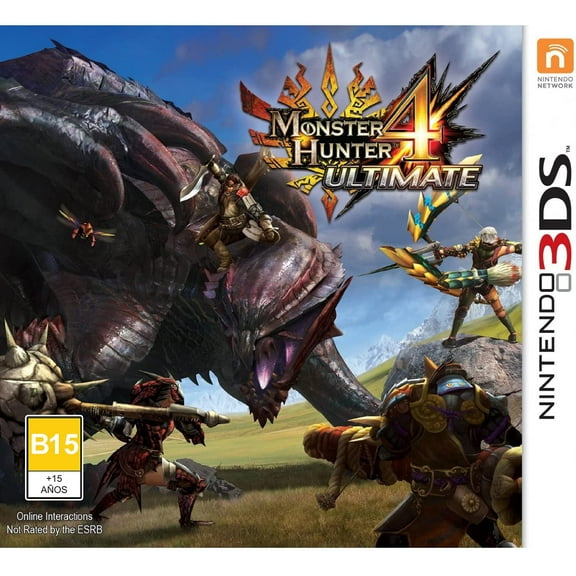 Monster Hunter 4 Ultimate - Nintendo 3DS - Capcom 3ds