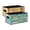 Giraffe Stripes Dandelion, variant on Felt Storage Bins 2-Pack Foldable Space-Saving Organizer For Home Office Zebra Stripes Zebra Stripes Vector