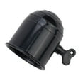 50Mm Car Tow Bar Ball Cover Lockable Key Towing Hitch Trailer Protector