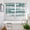 Blue, variant on Sage Green Kitchen Curtains Window Panels, Modern Abstract Grey Striped Art Insulated Window Treatment Curtain, Grommet Curtains for Bedroom/Living Room/Bathroom, 2 Piece 52"Wx63"L