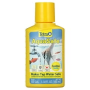 Tetra AquaSafe Aquarium Water Conditioner, Makes Tap Water Safe, 3.3 oz.
