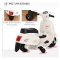 thumbnail image 2 of Moto Eléctrica Confety World Mini Vespa H1 Montable De Pedal Blanco, 2 of 5