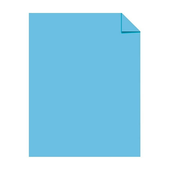 Neenah Paper Paper 8.5 x 11 50 Text Lunar Blue 5000/Carton 45239