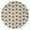 Border Collie Rose, variant on 47 Inch Round Flannel Blanket for Adults & Kids, Soft, Cozy, Lightweight, Home, Travel, Indoor & Outdoor,Dalmatian Bunny Floral Dog Pattern