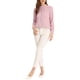 thumbnail image 2 of BLUSA DE CHIFFON CON CUELLO ALTO INSPIRADA EN CHIC OTOÑO INVIERNO PARA MUJER, CAMISA DE MANGA LARGA DE NEGOCIOS CASUAL EN ROSA, 2 of 6