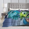 thumbnail image 5 of Monsters Inc Ultra-Soft Micro Fleece Blanket Cozy Blanket Thick Warm Plush Throw Blanket Sofa Cushion 50"X40", 5 of 7