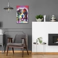 thumbnail image 5 of Epic Art 'Australian Shepherd' by Dean Russo, Acrylic Glass Wall Art, 16"x24", 5 of 8