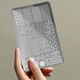 thumbnail image 2 of Nail Art Templates Stamping Plate Diy Nail Design Printing Tool Flower For Nail Tool, 2 of 3