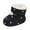 Dark Blue, variant on XXWXYD Baby Shoes Warm Short Boots Shoes Fashion Printing Non Slip Breathable Boots for Classic Versatile Non Slip Comfortable Shoe(12-18 Months,Male)