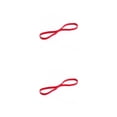 thumbnail image 3 of QualitChoice Bandeau de Sport Extensible Réglable Style Simple Accessoires de Coiffure Élastiques Femmes Hommes pour Yoga Gym Rouge 2Set, 3 of 6