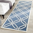thumbnail image 3 of SAFAVIEH Cambridge Kierra Geometric Wool Area Rug, Navy/Ivory, 2' x 3', 3 of 9