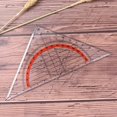 thumbnail image 3 of Multifunction Triangular Ruler Scribing Ruler Triangle Rulers Tools 45 degrees, 3 of 8