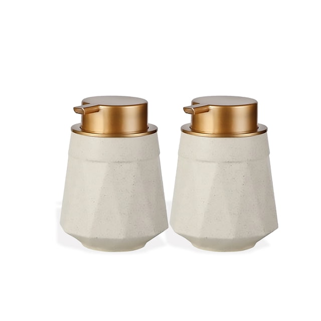 Set de 2 Dispensador de Jabón en Cerámica