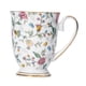 thumbnail image 3 of Taza de cerámica para mujeres Regalo Taza de té de cerámica con mango Diseño floral Floral Decorative Creative Drinkware Copa de leche Taza de café Flor multicolora, 3 of 8