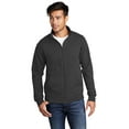 thumbnail image 1 of Port & Company Men's Core Fleece Cadet FullZip SweaT-Shirt PC78FZ, 1 of 1
