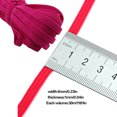 thumbnail image 1 of Banda elástica de 6mm 30 metros, ropa, pantalones, costura, reparación, banda elástica de poliéster de Color sólido DIY Advancent HA5092-13, 1 of 7