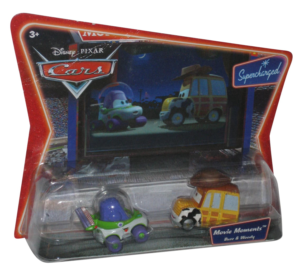 Disney Cars Movie Moments Toy Story Buzz And Woody Car Toy Set Walmart