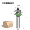 thumbnail image 2 of Precision Carbide Tipped Router Bit Chamfering 8-shank Fillet Cutter for Fine Processing Industrial Accessory Bit, 2 of 2