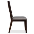thumbnail image 5 of Furniture of America Arvin Modern Padded Seat Dining Chairs, Espresso (Set of 2), 5 of 10
