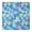 Pioneer Flower Floral-2, variant on Pioneer Flower Floral Print Pattern Square Fitted Tablecloth with Elastic Edge,Square Table Cover,Washable Elastic Table Cover for Home Kitchen Party Decor 34"x34"