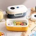 thumbnail image 2 of Keep Warm Lunch Box Container Fresh Bowl New Display Temperature Students Adults Insulation Tableware With Lid bento lunch box yellow, 2 of 6