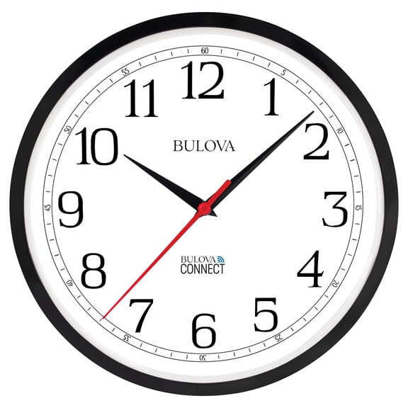Bulova C4832 The Office Mate Clock